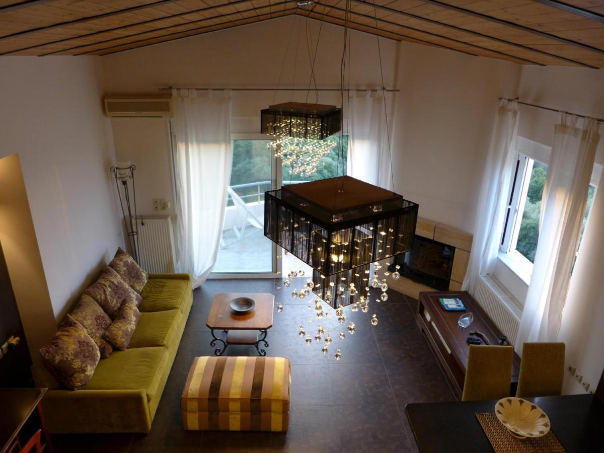 Wide-View & Quiet Apartment Chania 하니아 외부 사진