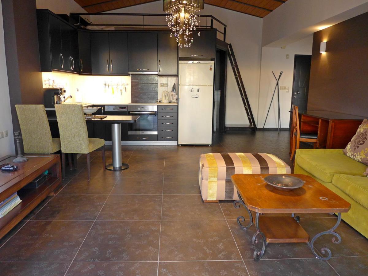 Wide-View & Quiet Apartment Chania 하니아 외부 사진