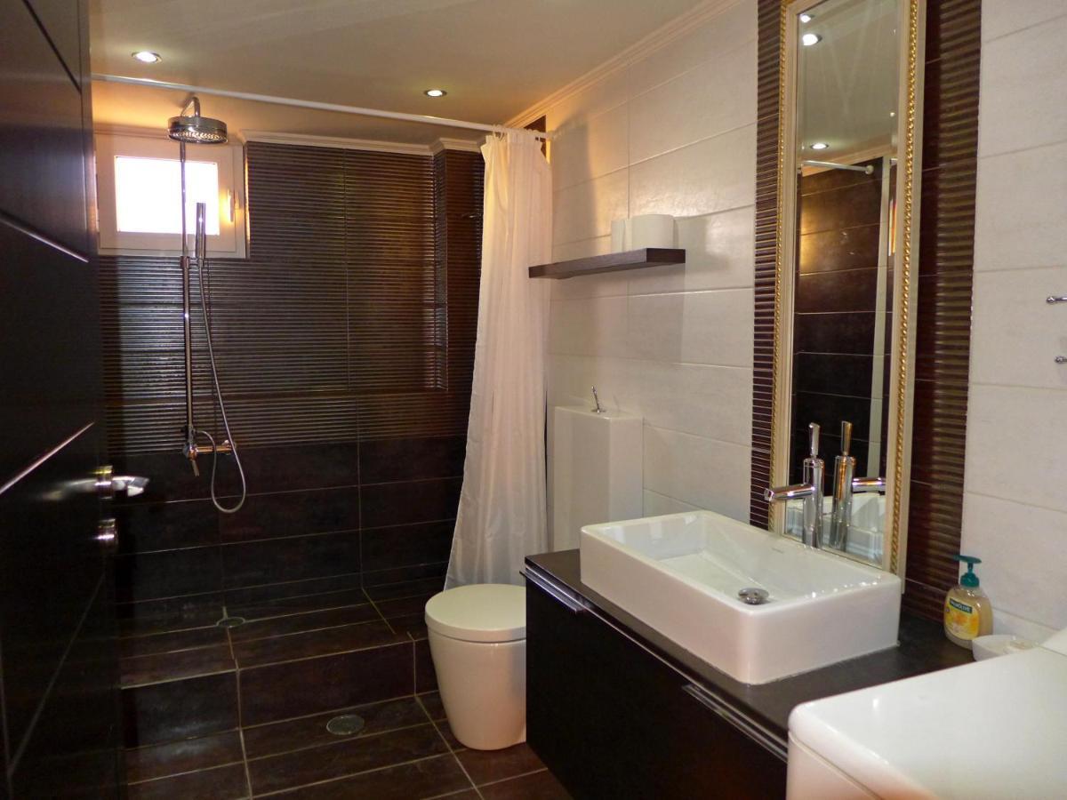 Wide-View & Quiet Apartment Chania 하니아 외부 사진
