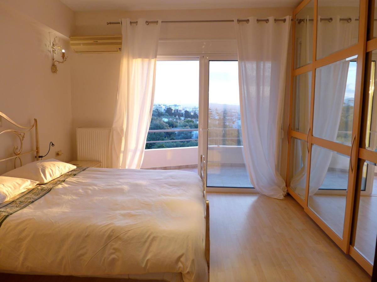 Wide-View & Quiet Apartment Chania 하니아 외부 사진